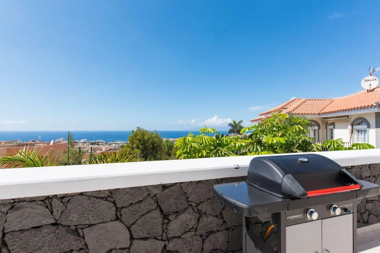 Luxury White Villa With Sea View, Heated Pool Costa Adeje  Costa Adeje (Tenerife)
