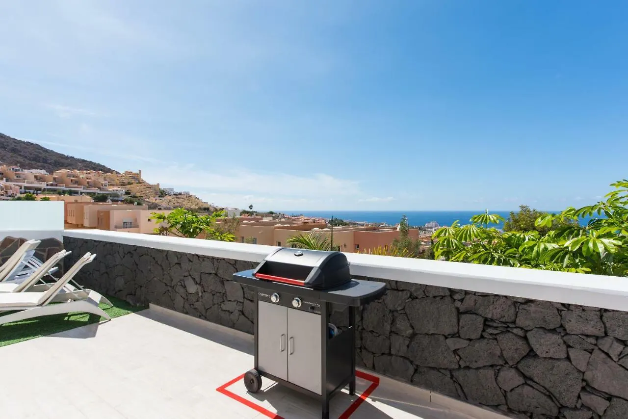 Luxury White Villa With Sea View, Heated Pool Costa Adeje