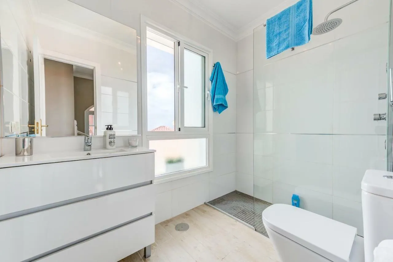 Luxury White Villa With Sea View, Heated Pool Costa Adeje